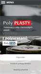 Mobile Screenshot of polyplasty.cz
