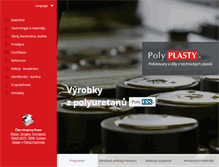 Tablet Screenshot of polyplasty.cz